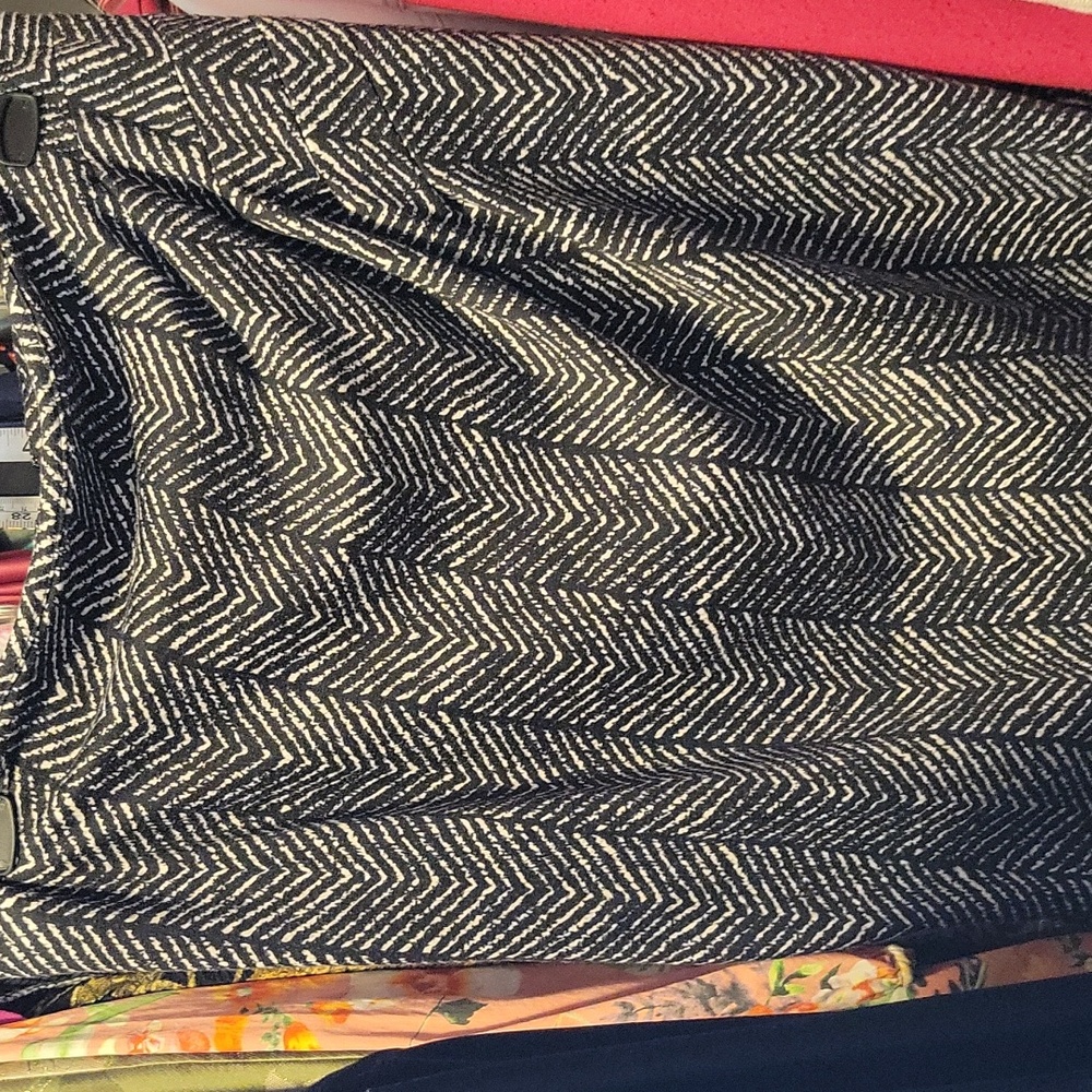 🥶Chevron Ruched Skirt - Picture 2 of 3